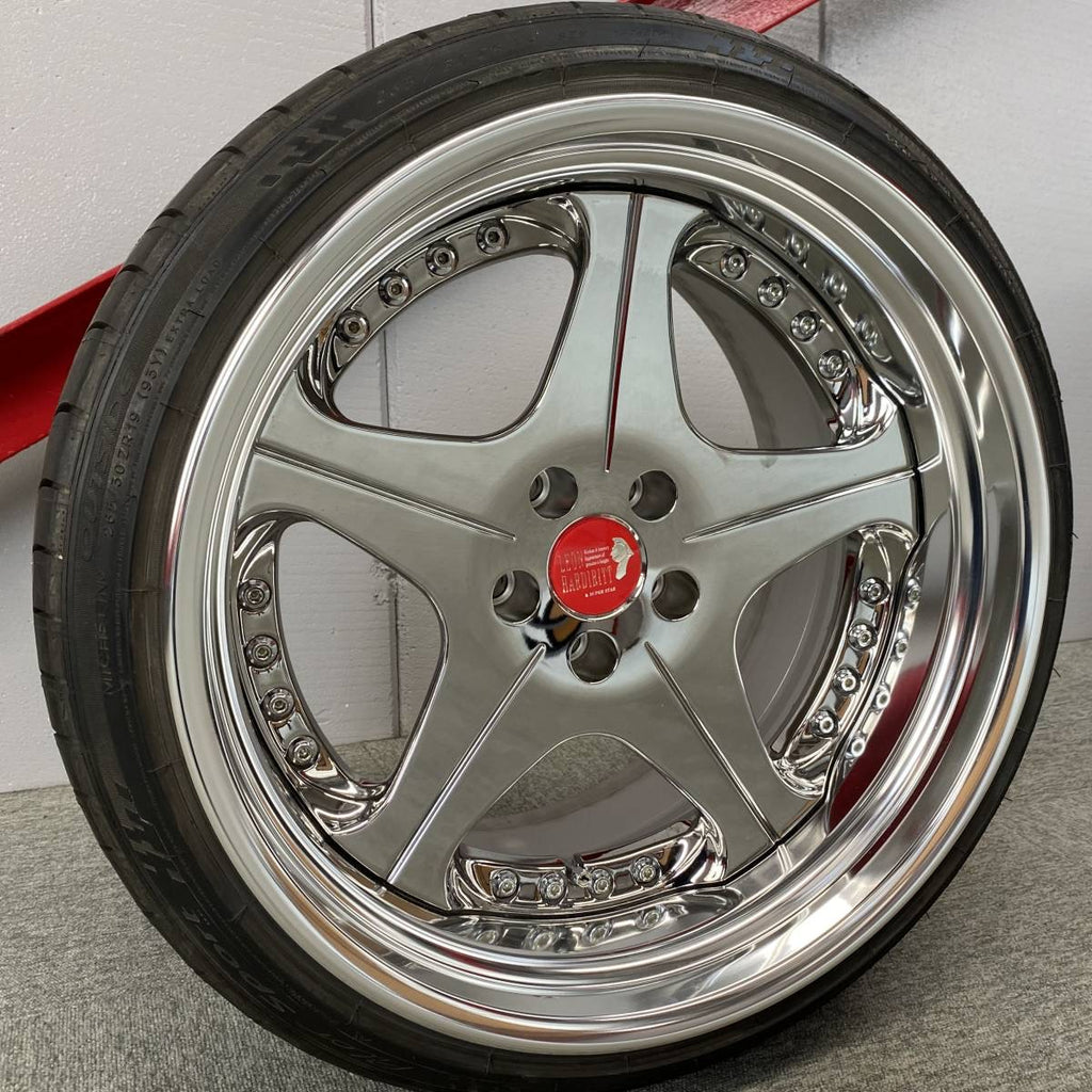 Leon hardiritt Orden 19 inch 9.5+5 11.5-8 5x114.3 BBK compatible