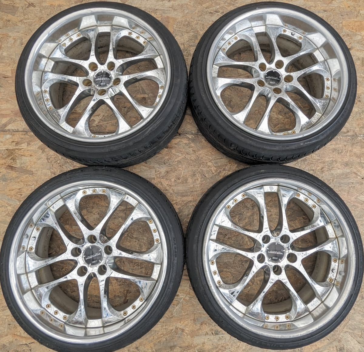 SSR MINERVA 19 inch 8.5+22 9.5+30 5x114.3 – Nobu Market