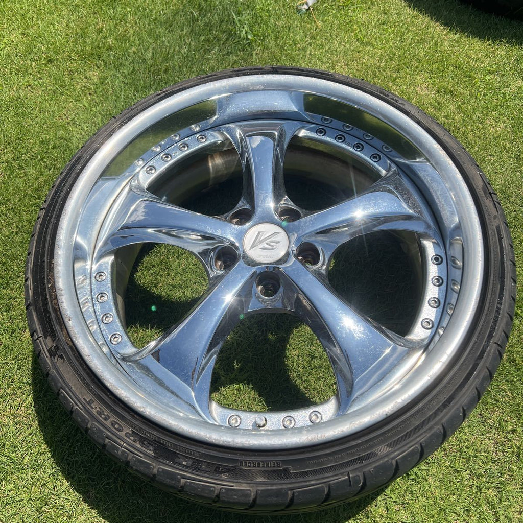 Work VS-KF 19 inch 8.5+39 9.5+39 5x114.3