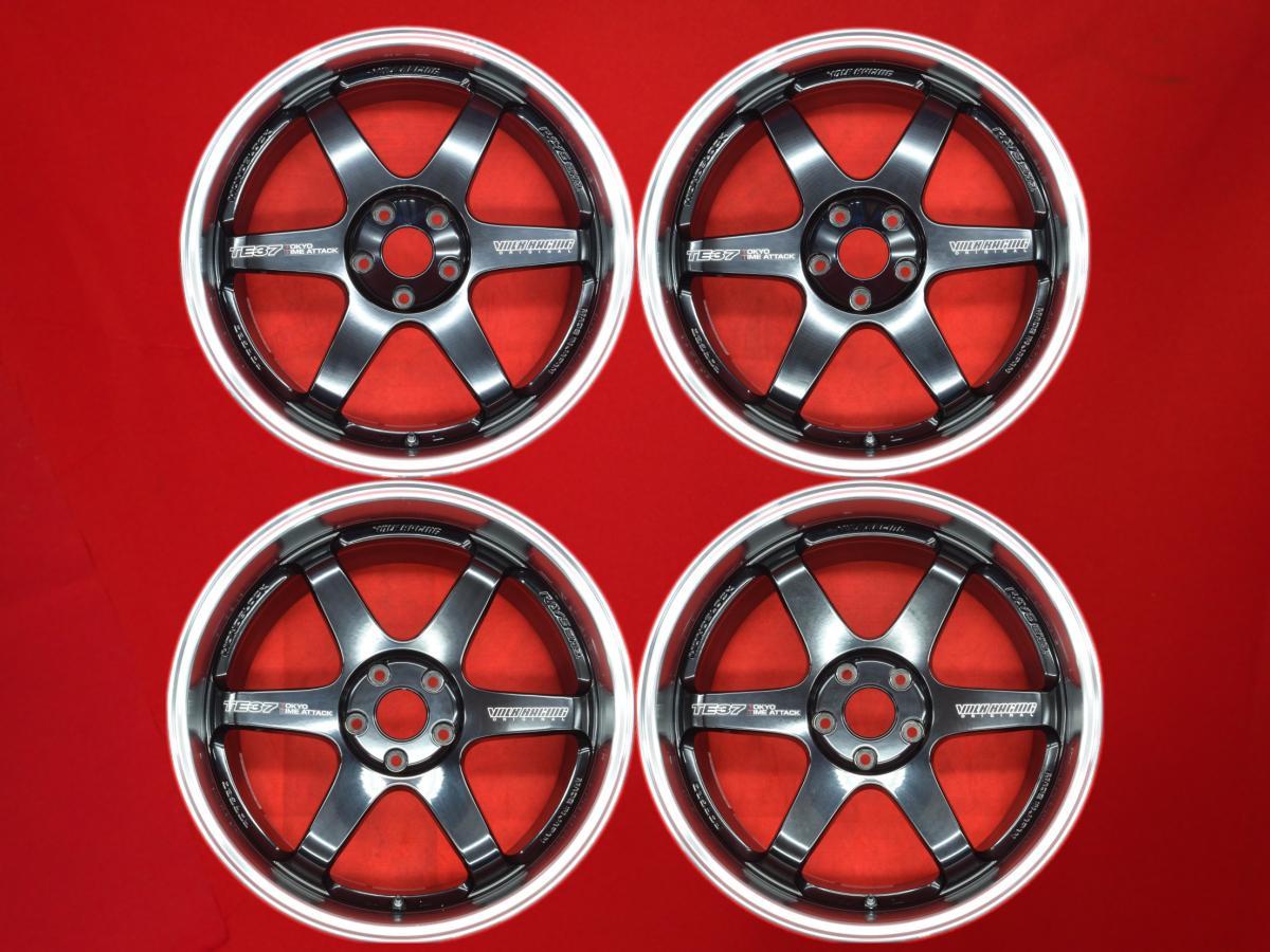 Rays Te37 Time Attack Edition 19 inch 9.5+22 10.5+22 5x114.3