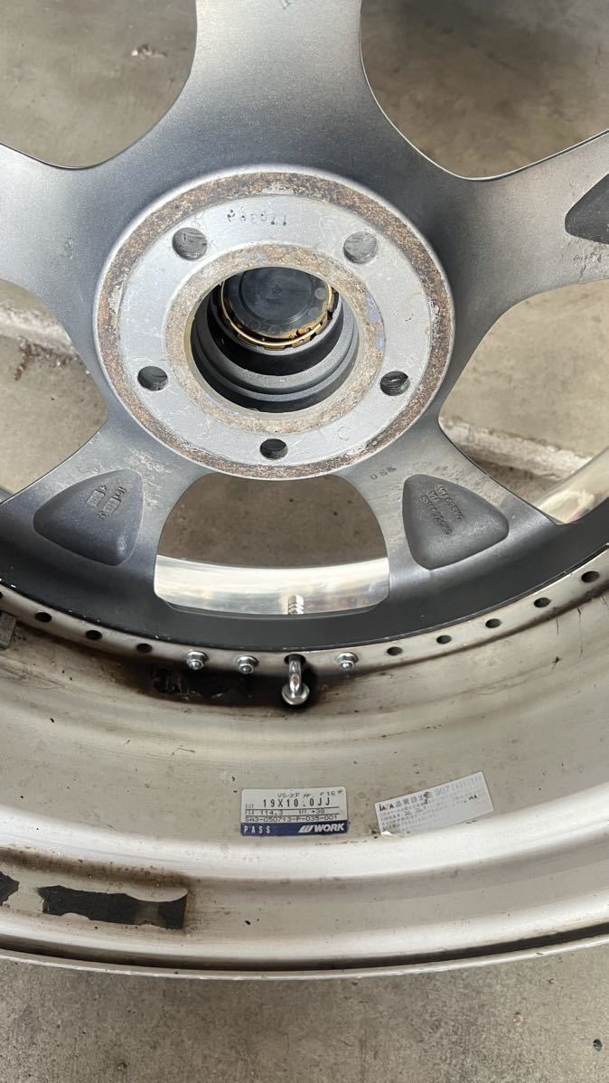 Work VS-KF 19 inch 9.5J +39 10J +38 5x114.3