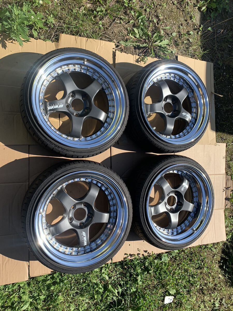 Work Meister s1 3p 18 inch 9.5+16 9.5+11 5x114.3