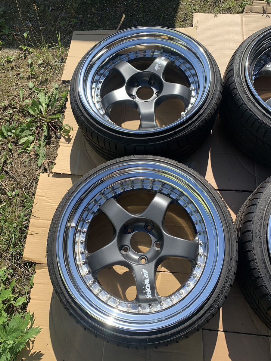 Work Meister s1 3p 18 inch 9.5+16 9.5+11 5x114.3