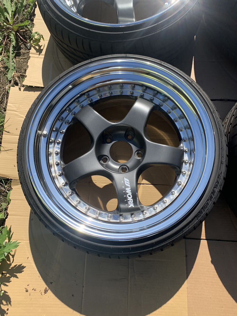 Work Meister s1 3p 18 inch 9.5+16 9.5+11 5x114.3