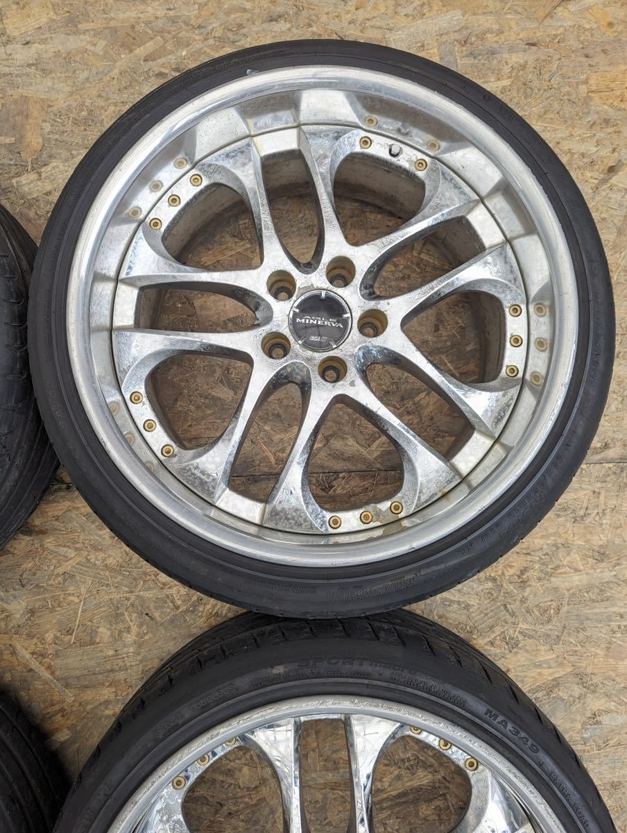 SSR MINERVA 19 inch 8.5+22 9.5+30 5x114.3