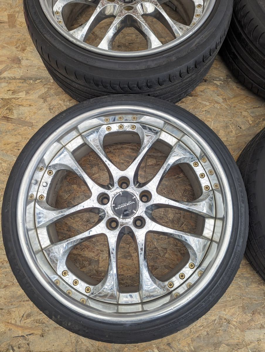 SSR MINERVA 19 inch 8.5+22 9.5+30 5x114.3