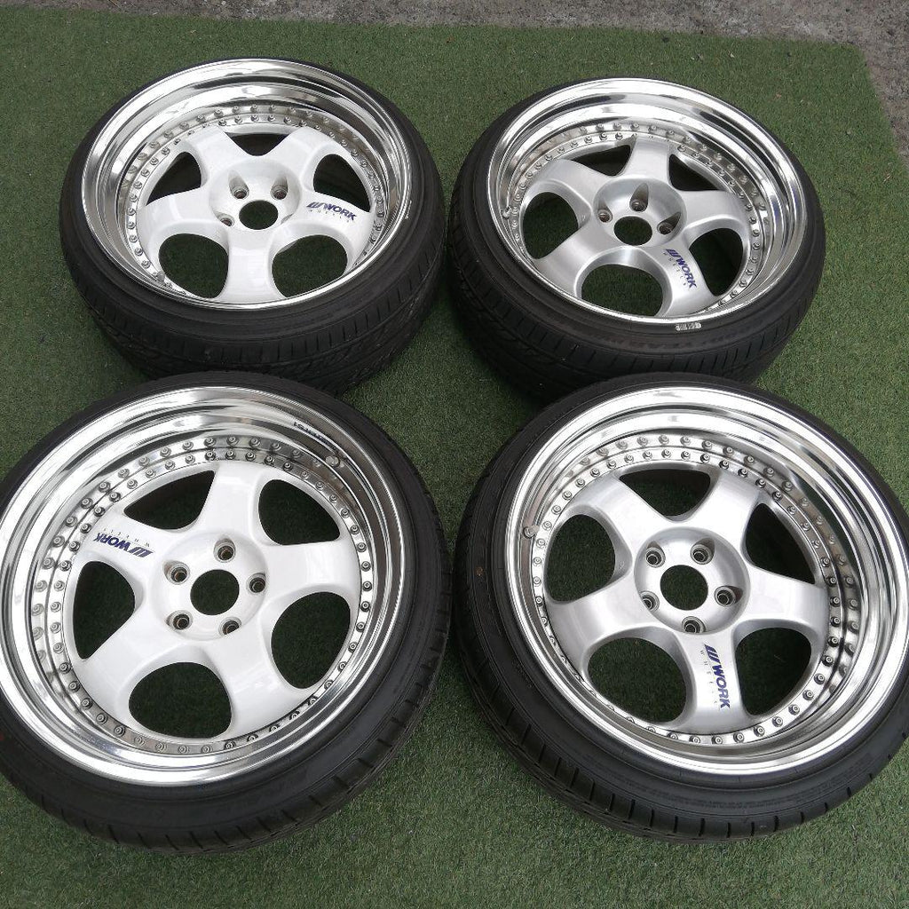 Work Meister s1 3p 19 inch 9.5+19 10.5+16 5x114.3 BBK compatible