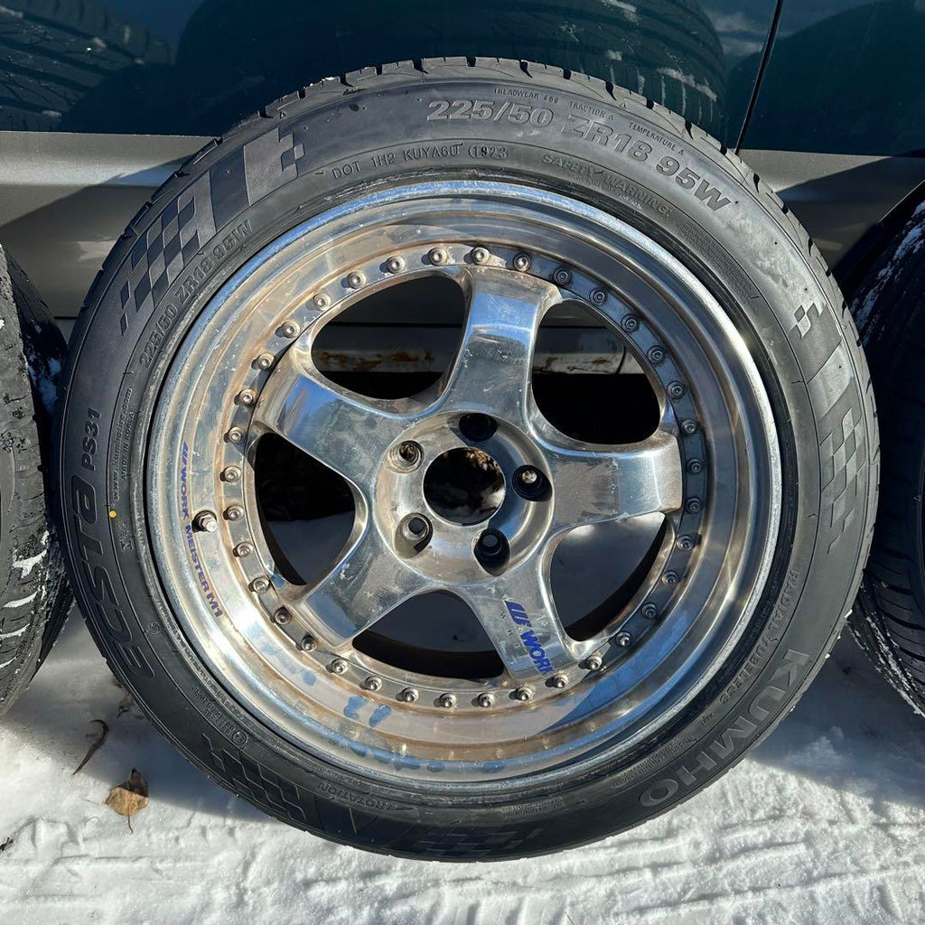Work Meister s1 3p 18 inch 8.5+36 9.5+36 5x114.3