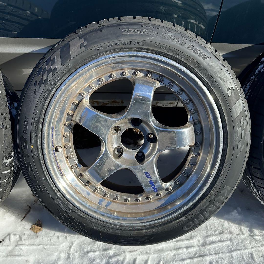 Work Meister s1 3p 18 inch 8.5+36 9.5+36 5x114.3